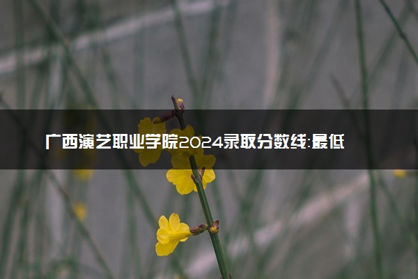 广西演艺职业学院2024录取分数线：最低200分 附2025年报考建议及注意事项