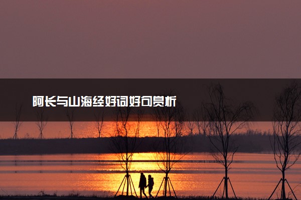 阿长与山海经好词好句赏析