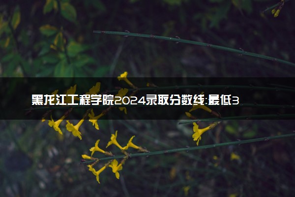 黑龙江工程学院2024录取分数线：最低300分 附2025年报考建议及注意事项