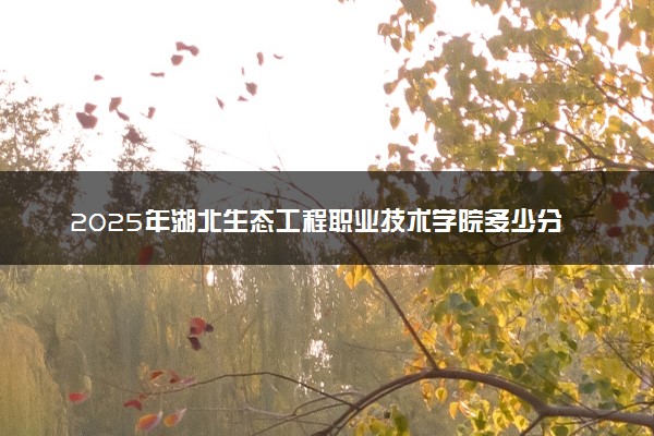 2025年湖北生态工程职业技术学院多少分能考上 最低分及位次