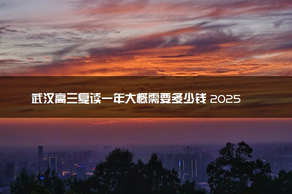武汉高三复读一年大概需要多少钱 2025最新收费标准