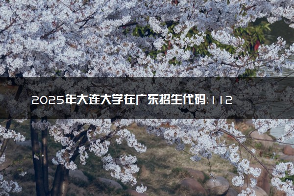 2025年大连大学在广东招生代码：11258 专业代码及报考指南