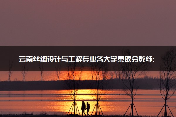 云南丝绸设计与工程专业各大学录取分数线：最低516分能上 开设院校及位次