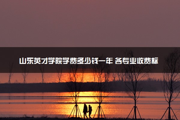 山东英才学院学费多少钱一年 各专业收费标准（2025年参考）