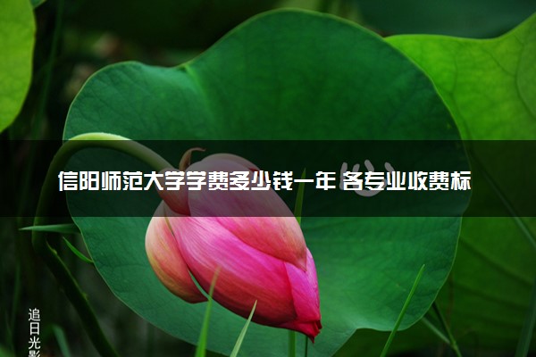 信阳师范大学学费多少钱一年 各专业收费标准（2025年参考）