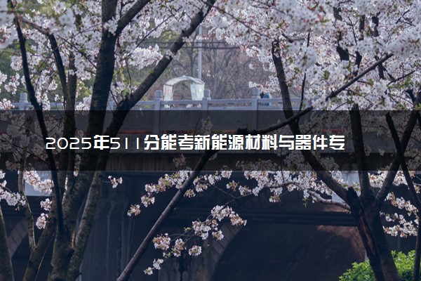 2025年511分能考新能源材料与器件专业吗 511分新能源材料与器件专业大学推荐