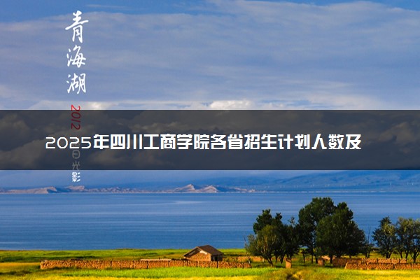 2025年四川工商学院各省招生计划人数及专业代码学费