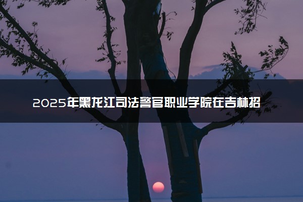 2025年黑龙江司法警官职业学院在吉林招生代码及专业代码 黑龙江司法警官职业学院吉林代码是多少？怎么查询？