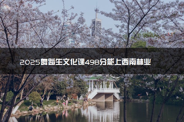 2025舞蹈生文化课498分能上西南林业大学吗