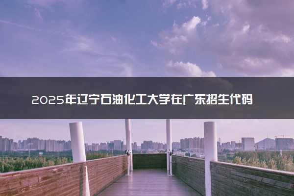 2025年辽宁石油化工大学在广东招生代码：10148 专业代码及报考指南