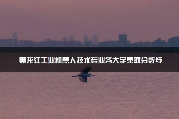 黑龙江工业机器人技术专业各大学录取分数线：最低218分能上 开设院校及位次