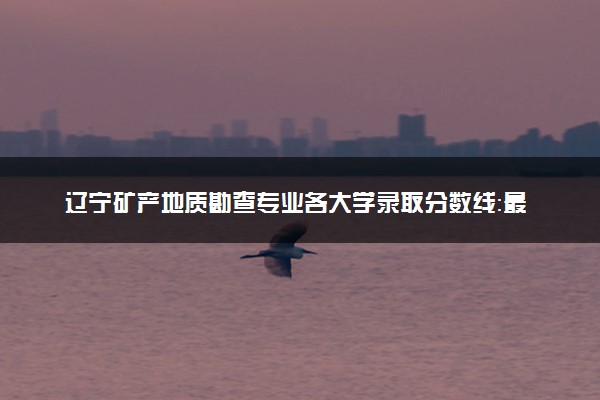 辽宁矿产地质勘查专业各大学录取分数线：最低309分能上 开设院校及位次