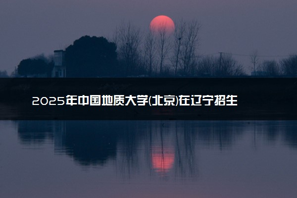 2025年中国地质大学(北京)在辽宁招生代码及专业代码 中国地质大学(北京)辽宁代码是多少？怎么查询？