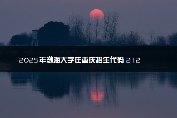 2025年渤海大学在重庆招生代码：2129 专业代码及报考指南