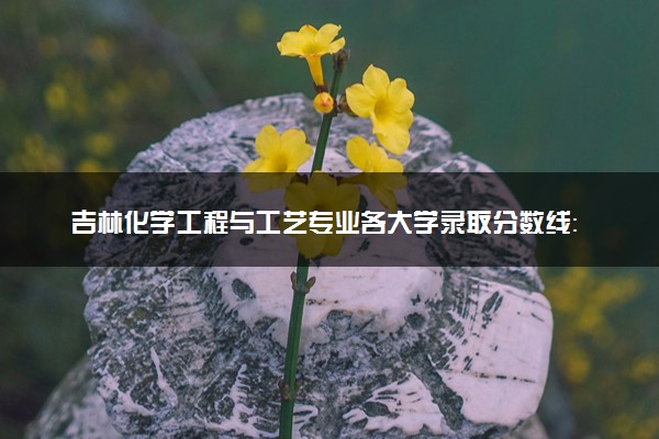 吉林化学工程与工艺专业各大学录取分数线：最低357分能上 开设院校及位次