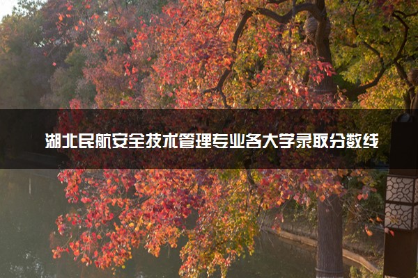 湖北民航安全技术管理专业各大学录取分数线：最低304分能上 开设院校及位次