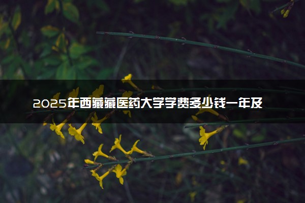 2025年西藏藏医药大学学费多少钱一年及各专业收费标准一览表