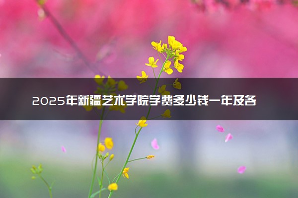 2025年新疆艺术学院学费多少钱一年及各专业收费标准一览表