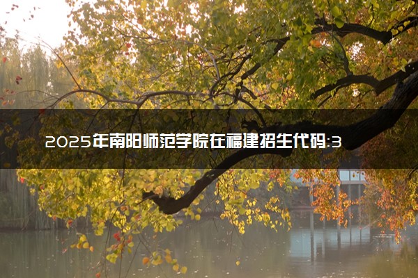2025年南阳师范学院在福建招生代码：3010 专业代码及报考指南