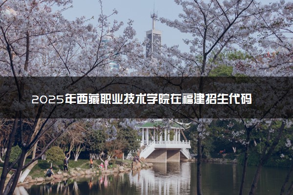 2025年西藏职业技术学院在福建招生代码：8474 专业代码及报考指南