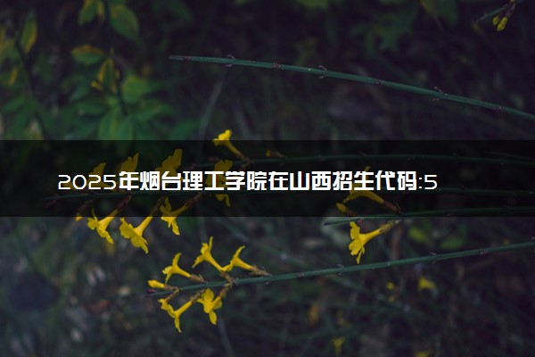 2025年烟台理工学院在山西招生代码：5261 专业代码及报考指南