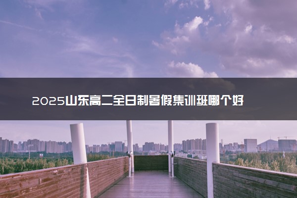 2025山东高二全日制暑假集训班哪个好