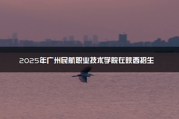 2025年广州民航职业技术学院在陕西招生代码及专业代码 广州民航职业技术学院陕西代码是多少？怎么查询？