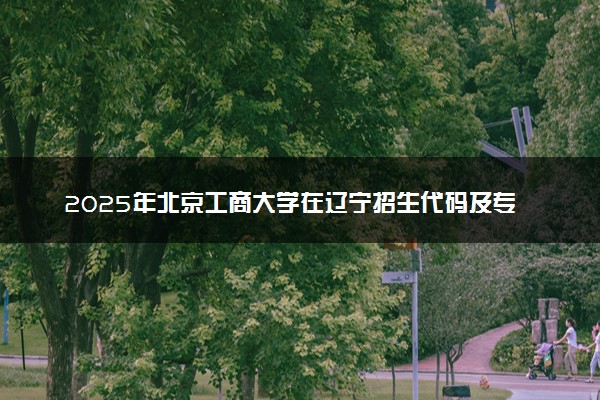 2025年北京工商大学在辽宁招生代码及专业代码 北京工商大学辽宁代码是多少？怎么查询？