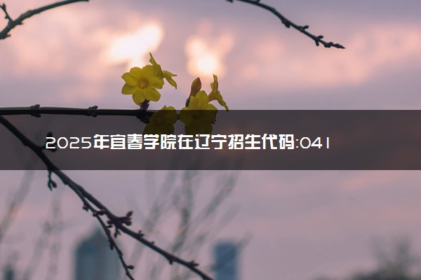 2025年宜春学院在辽宁招生代码：0417 专业代码及报考指南